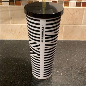Zebra Print Starbucks cup